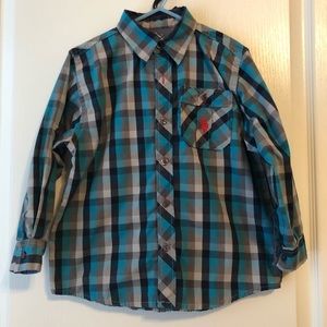 US Polo Assn button down shirt for boys 5/6